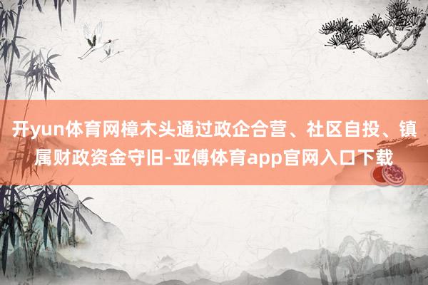 開yun體育網樟木頭通過政企合營、社區自投、鎮屬財政資金守舊-亞傅體育app官網入口下載